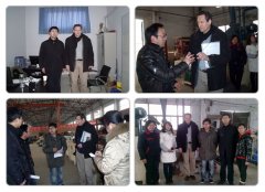 Europe Clients Visit Wheat Flour Milling Machinery Company